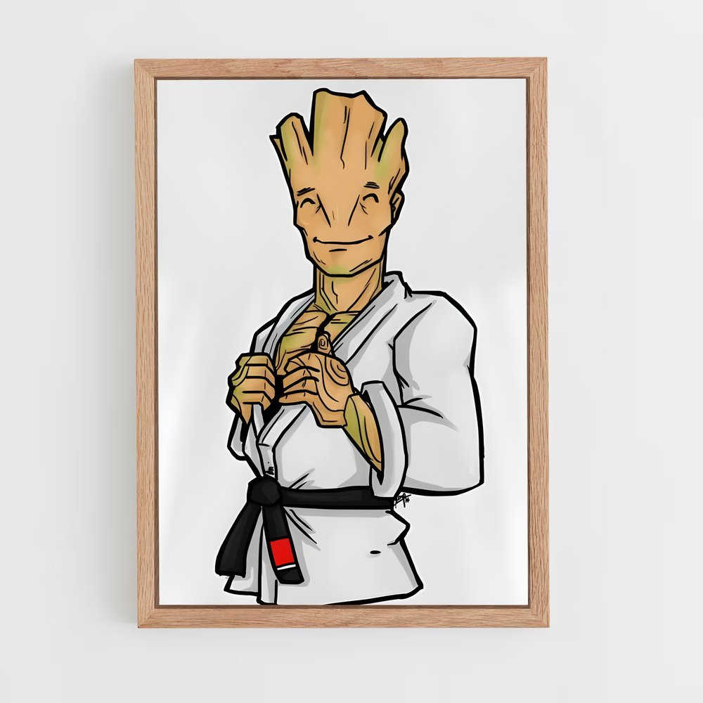 Poster BJJ Hero – affiche Jiu-jitsu brésilien (vue 4)